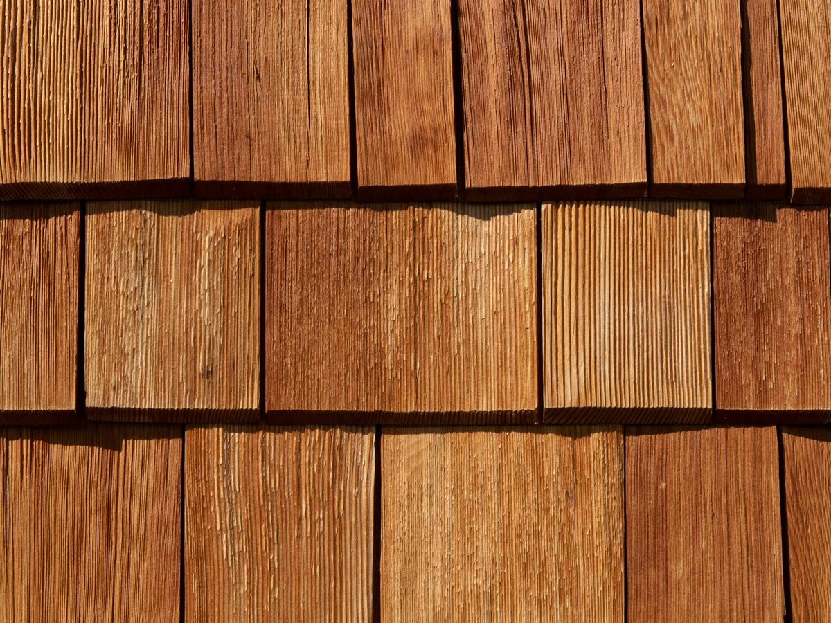 New cedar shake roof