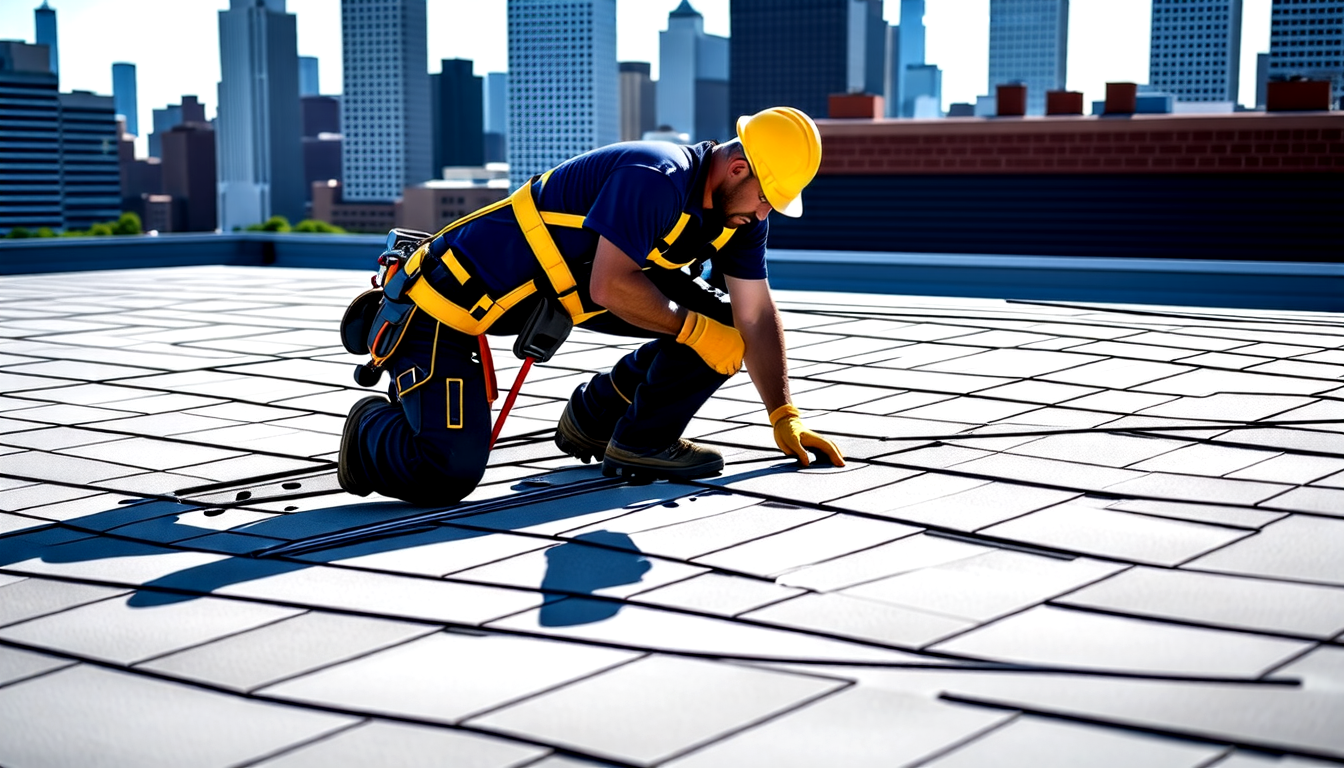 30+ Years of Experience in Flat Roof Services